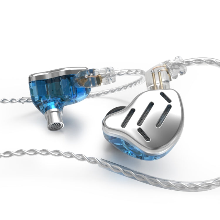Écouteurs intra-auriculaires filaires de sport et de jeu KZ ZAX 16 unités Ring Iron, Version Standard ZAX (Argent), Version Standard ZAX (Noir), Version Micro ZAX (Argent), Version Micro ZAX (Noir)