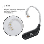 Crochet d'oreille pour casque Bluetooth KZ AZ09, module Bluetooth sans fil 5.2, câble de mise à niveau, C, B