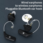 Crochet d'oreille pour casque Bluetooth KZ AZ09, module Bluetooth sans fil 5.2, câble de mise à niveau, C, B