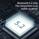Crochet d'oreille pour casque Bluetooth KZ AZ09, module Bluetooth sans fil 5.2, câble de mise à niveau, C, B