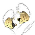 Écouteurs intra-auriculaires filaires KZ ZSN Pro X Ring Iron Hybrid Drive Metal, version standard ZSN Pro X (Noir), version standard ZSN Pro X (Or), version micro ZSN Pro X (Noir), version micro ZSN Pro X (Or)