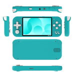 Console de jeux portable X20 mini Classic Games avec écran de 4,3 pouces et 8 Go de mémoire, disponible en jaune, vert, bleu et gris.