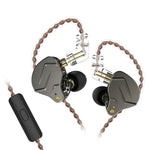Écouteur filaire intra-auriculaire hybride KZ ZSN Pro, version micro ZSN (violet), version standard ZSN (gris), version standard ZSN (bleu), version standard ZSN (violet), version micro ZSN (gris), version micro ZSN (bleu)