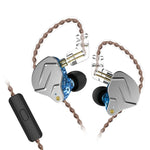 Écouteur filaire intra-auriculaire hybride KZ ZSN Pro, version micro ZSN (violet), version standard ZSN (gris), version standard ZSN (bleu), version standard ZSN (violet), version micro ZSN (gris), version micro ZSN (bleu)