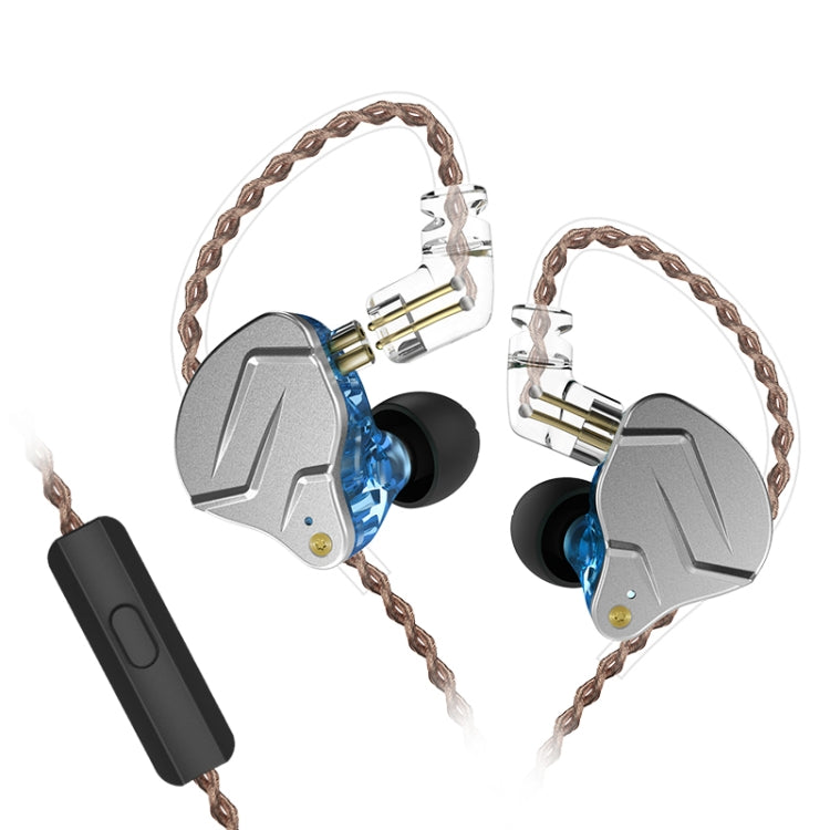 Écouteur filaire intra-auriculaire hybride KZ ZSN Pro, version micro ZSN (violet), version standard ZSN (gris), version standard ZSN (bleu), version standard ZSN (violet), version micro ZSN (gris), version micro ZSN (bleu)