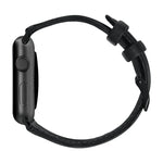 Bracelet de montre en cuir véritable ciré à l'huile, pour Apple Watch Series 8&7 41mm / SE 2&6&SE&5&4 40mm / 3&2&1 38mm, pour Apple Watch Series 7 41mm / 6 & SE & 5 & 4 40mm / 3 & 2 & 1 38mm