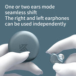 Écouteurs intra-auriculaires de sport sans fil KZ SKS 1DD+1BA Hybrid Technology Bluetooth 5.2, SKS