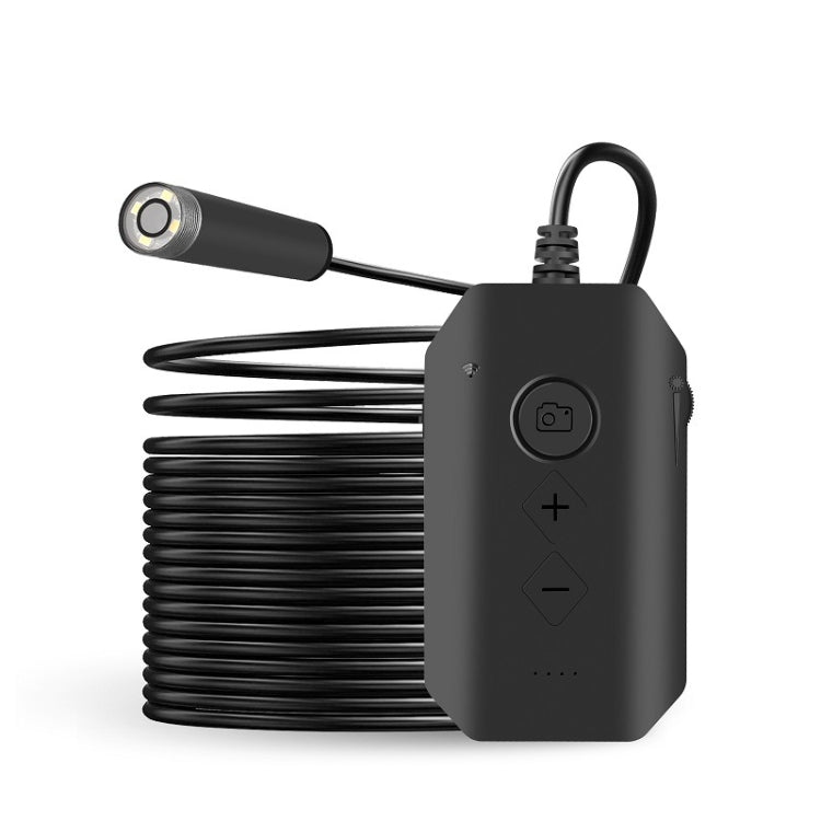 Caméra endoscopique industrielle WiFi HD autofocus double lentille 5MP 12mm Y17, câble rigide 1 m, câble rigide 3,5 m, câble rigide 5 m, câble rigide 10 m