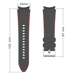 Bracelet de remplacement en Silicone pour Samsung Galaxy Watch4 / Watch4 Classic