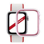 Coque de protection PC bicolore pour Apple Watch Series 6 / 5 / 4 / Watch SE 44mm, pour Apple Watch Series 3 & 2 & 1 42mm, pour Apple Watch Series 6 / 5 / 4 / Watch SE 40mm