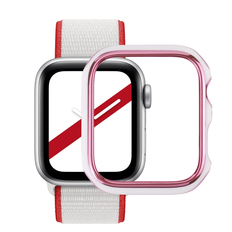 Coque de protection PC bicolore pour Apple Watch Series 6 / 5 / 4 / Watch SE 44mm, pour Apple Watch Series 3 & 2 & 1 42mm, pour Apple Watch Series 6 / 5 / 4 / Watch SE 40mm