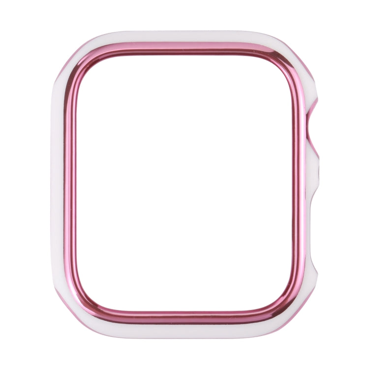 Coque de protection PC bicolore pour Apple Watch Series 6 / 5 / 4 / Watch SE 44mm, pour Apple Watch Series 3 & 2 & 1 42mm, pour Apple Watch Series 6 / 5 / 4 / Watch SE 40mm