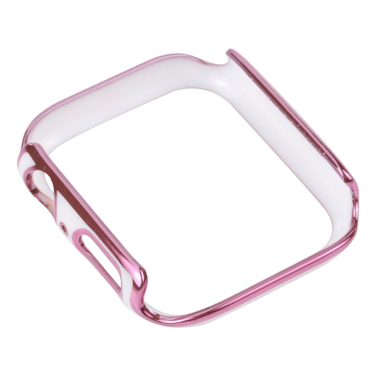 Coque de protection PC bicolore pour Apple Watch Series 6 / 5 / 4 / Watch SE 44mm, pour Apple Watch Series 3 & 2 & 1 42mm, pour Apple Watch Series 6 / 5 / 4 / Watch SE 40mm