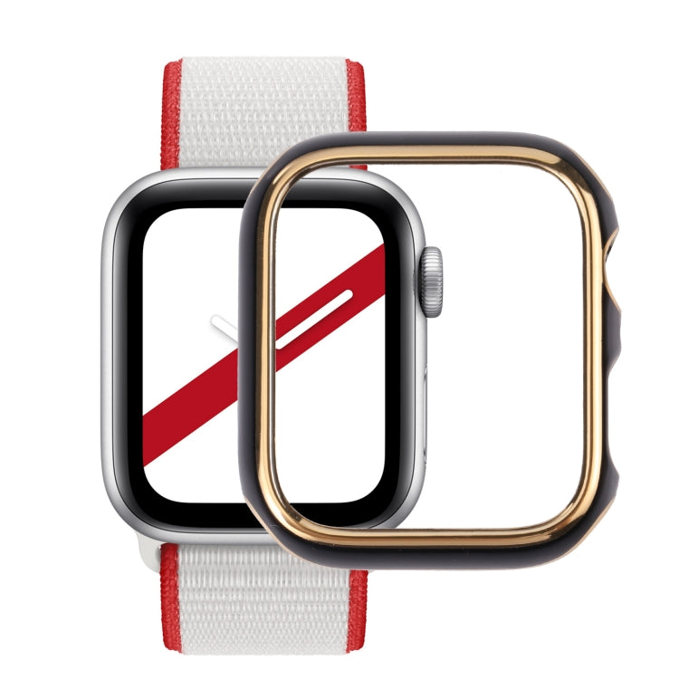 Coque de protection PC bicolore pour Apple Watch Series 6 / 5 / 4 / Watch SE 44mm, pour Apple Watch Series 3 & 2 & 1 42mm, pour Apple Watch Series 6 / 5 / 4 / Watch SE 40mm