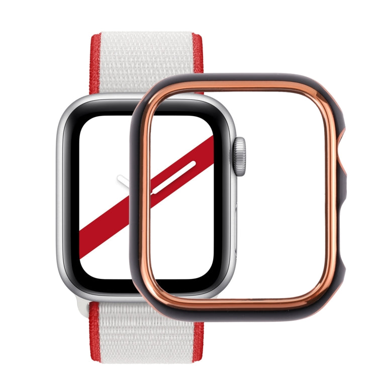 Coque de protection PC bicolore pour Apple Watch Series 6 / 5 / 4 / Watch SE 44mm, pour Apple Watch Series 3 & 2 & 1 42mm, pour Apple Watch Series 6 / 5 / 4 / Watch SE 40mm