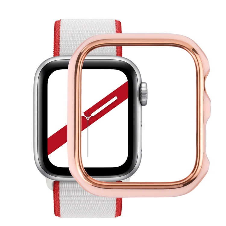 Coque de protection PC bicolore pour Apple Watch Series 6 / 5 / 4 / Watch SE 44mm, pour Apple Watch Series 3 & 2 & 1 42mm, pour Apple Watch Series 6 / 5 / 4 / Watch SE 40mm