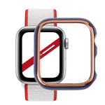 Coque de protection PC bicolore pour Apple Watch Series 6 / 5 / 4 / Watch SE 44mm, pour Apple Watch Series 3 & 2 & 1 42mm, pour Apple Watch Series 6 / 5 / 4 / Watch SE 40mm