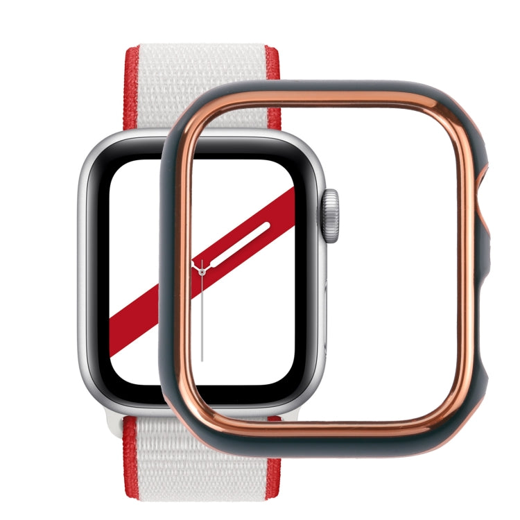 Coque de protection PC bicolore pour Apple Watch Series 6 / 5 / 4 / Watch SE 44mm, pour Apple Watch Series 3 & 2 & 1 42mm, pour Apple Watch Series 6 / 5 / 4 / Watch SE 40mm