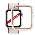 Coque de protection PC bicolore pour Apple Watch Series 6 / 5 / 4 / Watch SE 44mm, pour Apple Watch Series 3 & 2 & 1 42mm, pour Apple Watch Series 6 / 5 / 4 / Watch SE 40mm