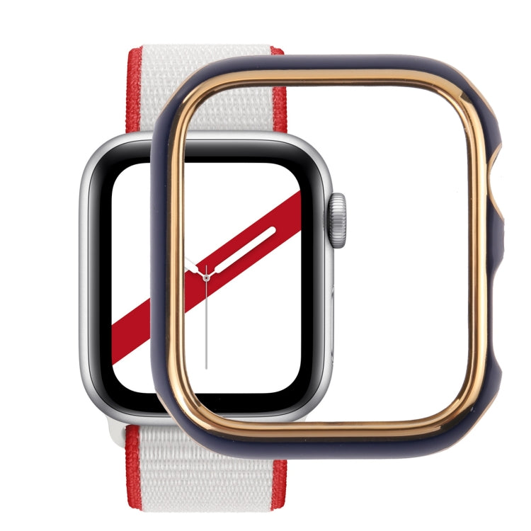 Coque de protection PC bicolore pour Apple Watch Series 6 / 5 / 4 / Watch SE 44mm, pour Apple Watch Series 3 & 2 & 1 42mm, pour Apple Watch Series 6 / 5 / 4 / Watch SE 40mm