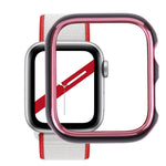 Coque de protection PC bicolore pour Apple Watch Series 6 / 5 / 4 / Watch SE 44mm, pour Apple Watch Series 3 & 2 & 1 42mm, pour Apple Watch Series 6 / 5 / 4 / Watch SE 40mm
