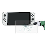 Film de protection en verre trempé 0,26 mm 9H 2,5D pour Nintendo Switch OLED (1 pièce)
