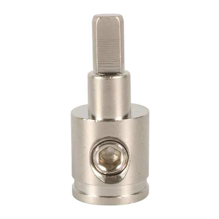 A5659-02 2 blocs de jonction audio en laiton nickelé de grande taille pour voiture, 0GA vers 4GA, A5659-02