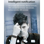 Bracelet intelligent de sport 1M7, prend en charge la surveillance de la fréquence cardiaque, la surveillance de la pression artérielle, la surveillance du sommeil et le rappel de sédentarité, chargement linéaire, chargement magnétique