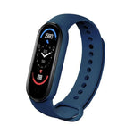 Bracelet intelligent de sport 1M7, prend en charge la surveillance de la fréquence cardiaque, la surveillance de la pression artérielle, la surveillance du sommeil et le rappel de sédentarité, chargement linéaire, chargement magnétique