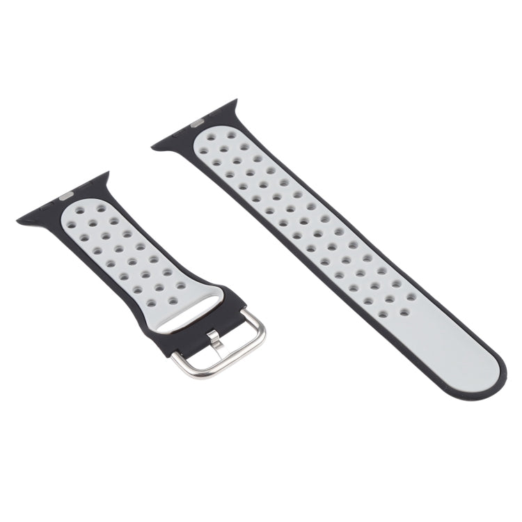 Bracelet de remplacement en silicone + étui de protection avec protection d'écran pour Apple Watch Series, 3 & 2 & 1 38 mm, pour Apple Watch Series 6 / 5 / 4 / Watch SE 40 mm