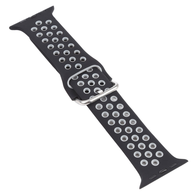 Bracelet de remplacement en silicone + étui de protection avec protection d'écran pour Apple Watch Series, 3 & 2 & 1 38 mm, pour Apple Watch Series 6 / 5 / 4 / Watch SE 40 mm