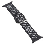 Silicone Replacement Strap Watchband + Protective Case with Screen Protector Set For Apple Watch Series, 3 & 2 & 1 42mm, For Apple Watch Series 6 / 5 / 4 / Watch SE 44mm