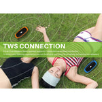 Nouvelle enceinte Bluetooth NewRixing NR-4022 TWS bicolore avec poignée