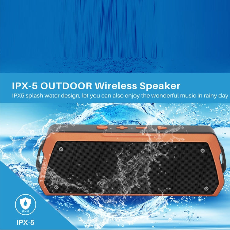 Nouvelle enceinte Bluetooth haute fidélité IPX5 NewRixing NR-5000, support appel mains libres / carte TF / FM / clé USB