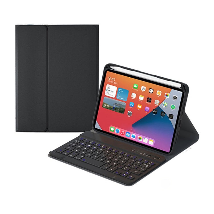 Étui en cuir avec clavier Bluetooth détachable HK006 Square Keys et support pour iPad mini 6, HK006