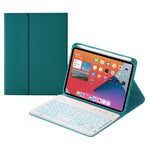 HK006D Étui en cuir avec clavier Bluetooth détachable, rétroéclairage blanc et support pour iPad mini 6, HK006D