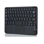 HK006C Étui en cuir avec clavier Bluetooth détachable, pavé tactile et support pour iPad mini 6