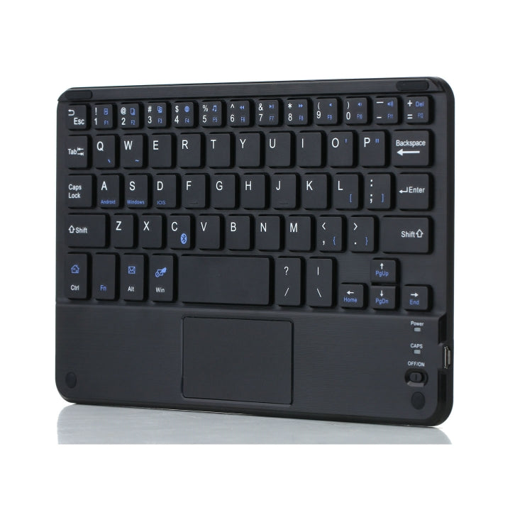 HK006C Étui en cuir avec clavier Bluetooth détachable, pavé tactile et support pour iPad mini 6