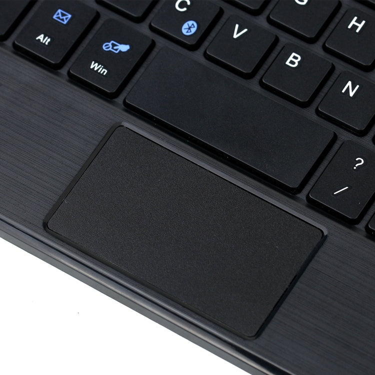 HK006C Étui en cuir avec clavier Bluetooth détachable, pavé tactile et support pour iPad mini 6