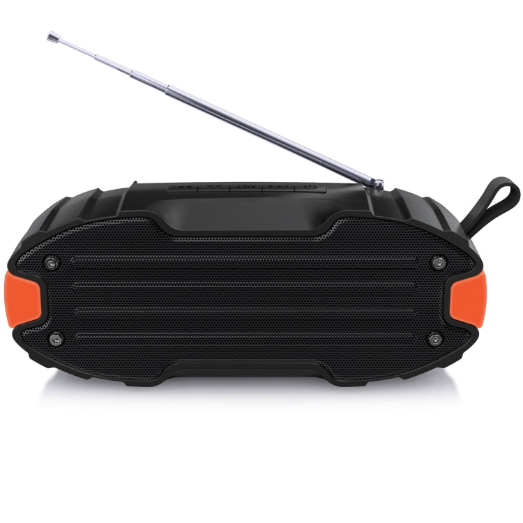 Nouvelle enceinte Bluetooth extérieure TWS New Rixing NR-907FM support appel mains libres / FM avec poignée & antenne, NR-907FM (orange), NR-907FM (noir), NR-907FM (rouge), NR-907FM (jaune), NR-906 (bleu)