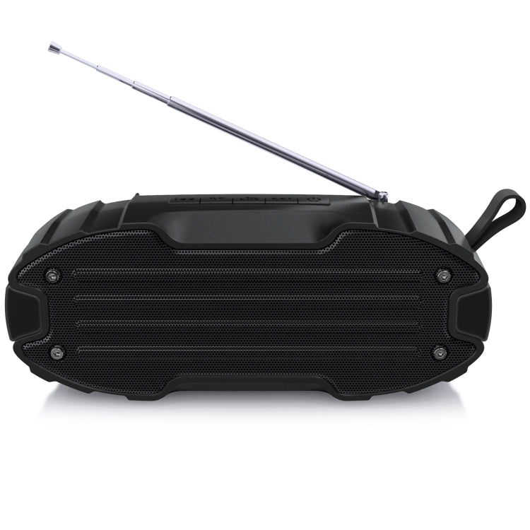 New Rixing NR-907FM TWS Outdoor Bluetooth Speaker Support Hands-free Call / FM with Handle & Antenna, NR-907FM (Orange), NR-907FM (Black), NR-907FM (Red), NR-907FM (Yellow), NR-906 (Blue)