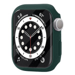 Coque de protection antichoc en PC avec film en verre trempé, Pour Apple Watch Series 9 / 8 / 7 41mm, Pour Apple Watch Series 9 / 8 / 7 45mm, Pour Apple Watch Series 8 / 7 41mm