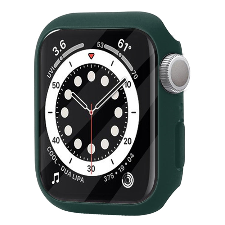 Coque de protection antichoc en PC avec film en verre trempé, Pour Apple Watch Series 9 / 8 / 7 41mm, Pour Apple Watch Series 9 / 8 / 7 45mm, Pour Apple Watch Series 8 / 7 41mm