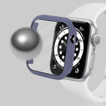 Coque de protection antichoc en PC avec film en verre trempé, Pour Apple Watch Series 9 / 8 / 7 41mm, Pour Apple Watch Series 9 / 8 / 7 45mm, Pour Apple Watch Series 8 / 7 41mm