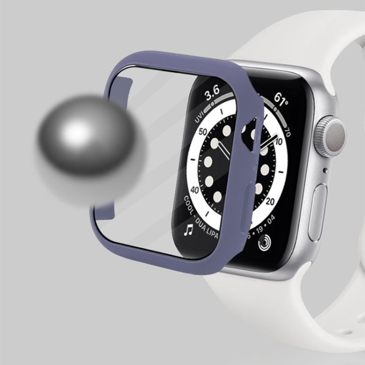 Coque de protection antichoc en PC avec film en verre trempé, Pour Apple Watch Series 9 / 8 / 7 41mm, Pour Apple Watch Series 9 / 8 / 7 45mm, Pour Apple Watch Series 8 / 7 41mm