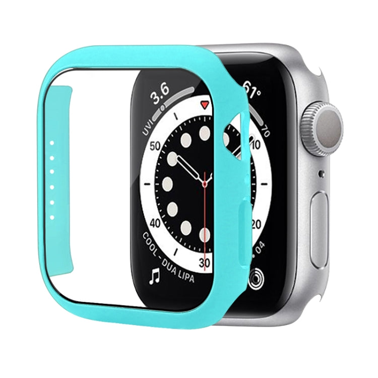 Coque de protection antichoc en PC avec film en verre trempé, Pour Apple Watch Series 9 / 8 / 7 41mm, Pour Apple Watch Series 9 / 8 / 7 45mm, Pour Apple Watch Series 8 / 7 41mm