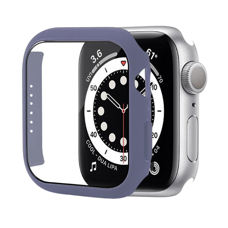 Coque de protection antichoc en PC avec film en verre trempé, Pour Apple Watch Series 9 / 8 / 7 41mm, Pour Apple Watch Series 9 / 8 / 7 45mm, Pour Apple Watch Series 8 / 7 41mm