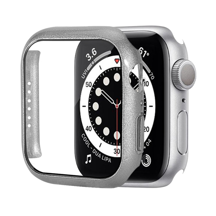 Coque de protection antichoc en PC avec film en verre trempé, Pour Apple Watch Series 9 / 8 / 7 41mm, Pour Apple Watch Series 9 / 8 / 7 45mm, Pour Apple Watch Series 8 / 7 41mm
