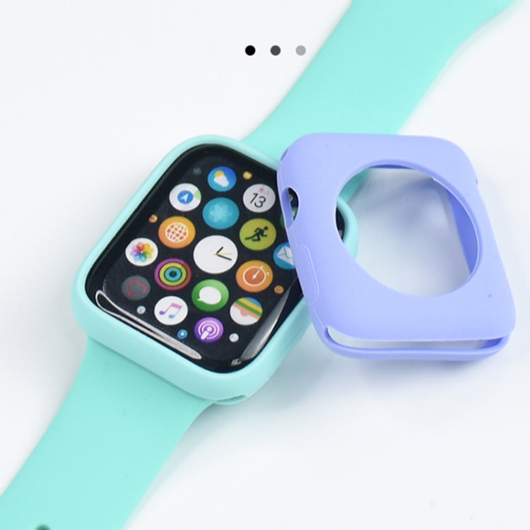 Coque de protection intégrale antichoc en silicone, pour Apple Watch Series 6 / 5 / 4 / Watch SE 44 mm, pour Apple Watch Series 3 & 2 & 1 42 mm, pour Apple Watch Series 6 / 5 / 4 / Watch SE 40 mm