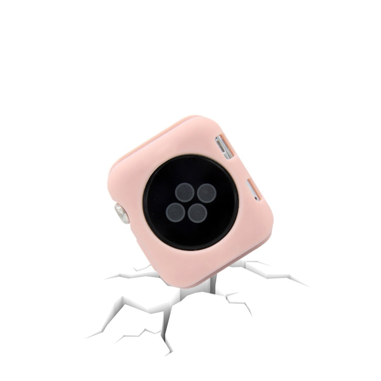 Coque de protection intégrale antichoc en silicone, pour Apple Watch Series 6 / 5 / 4 / Watch SE 44 mm, pour Apple Watch Series 3 & 2 & 1 42 mm, pour Apple Watch Series 6 / 5 / 4 / Watch SE 40 mm